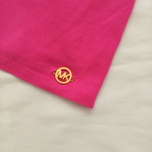 MICHAEL KORS Magenta Short Sleeve Shirt - Picture 6 of 13